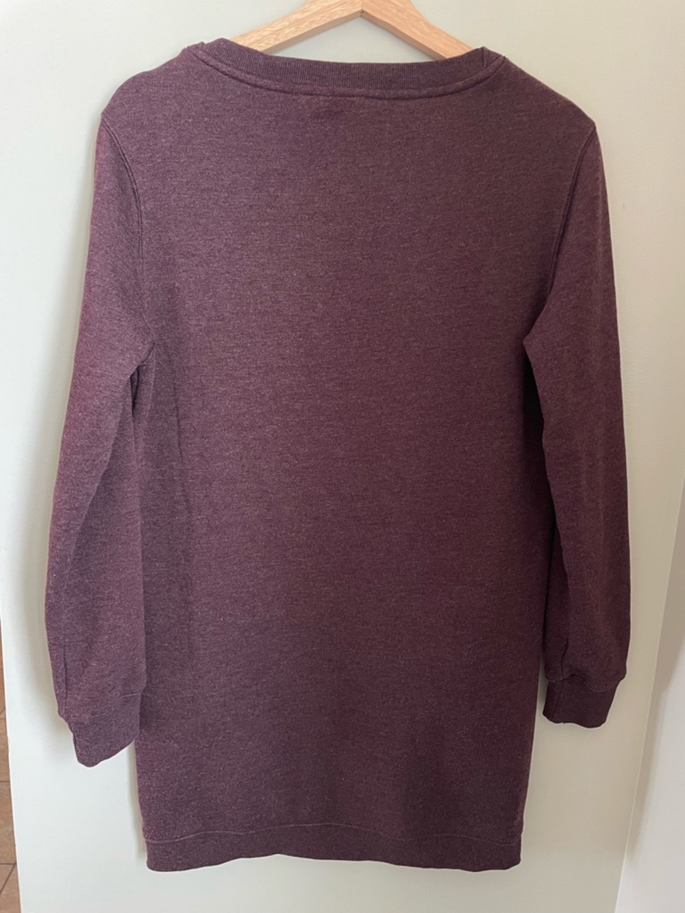 Tentree Fleece Crew Dress Women's XS Mulberry Gorpcore Casual Outdoor Organic - Picture 5 of 14